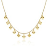 14K Yellow Gold Disc Drops Necklace - NK6556Y4JJJ-Gabriel & Co.-Renee Taylor Gallery