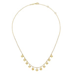 14K Yellow Gold Disc Drops Necklace - NK6556Y4JJJ-Gabriel & Co.-Renee Taylor Gallery