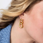 Dolce 2-in-1 Earrings-Gold - ER1008G00-Julie Vos-Renee Taylor Gallery