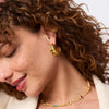 Dolce Stone Hoop-Iridescent Montana Blue - HP126GIPE-Julie Vos-Renee Taylor Gallery