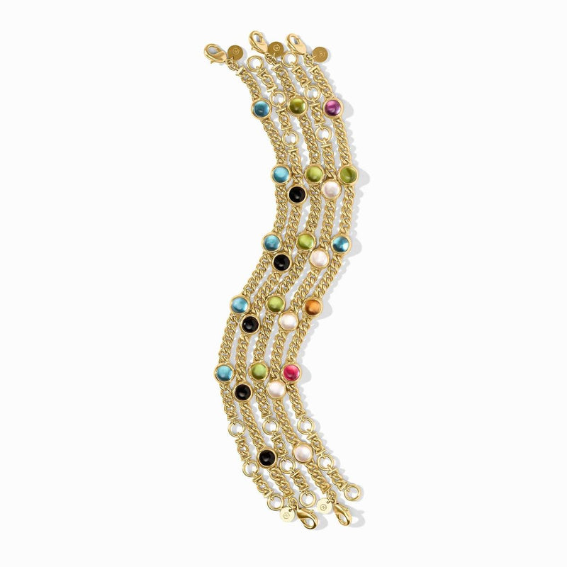 Dolce Delicate Bracelet-Iridescent Montana Blue - BL253GIPE00-Julie Vos-Renee Taylor Gallery