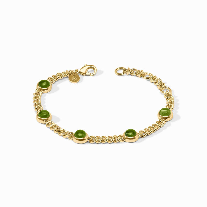 Dolce Delicate Bracelet-Iridescent Palmetto Green - BL253GIJG00-Julie Vos-Renee Taylor Gallery