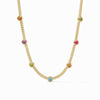 Dolce Delicate Station Necklace-Iridescent Multi Stone - N591GIML00-Julie Vos-Renee Taylor Gallery