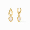 Dolce Hoop & Charm Earring-Iridescent Clear Crystal - ER1010GIRC00-Julie Vos-Renee Taylor Gallery