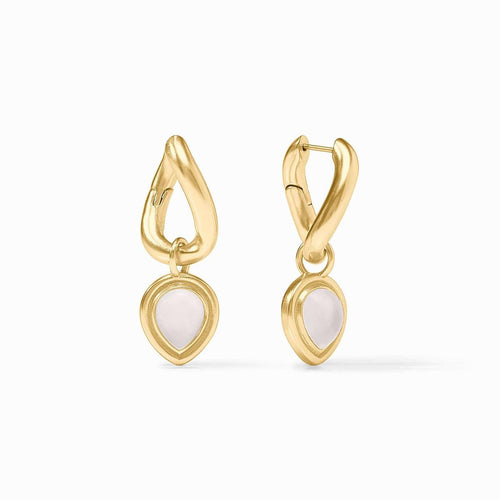 Dolce Hoop & Charm Earring-Iridescent Clear Crystal - ER1010GIRC00-Julie Vos-Renee Taylor Gallery