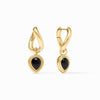 Dolce Hoop & Charm Earring-Obsidian Black - ER1010GBO00-Julie Vos-Renee Taylor Gallery
