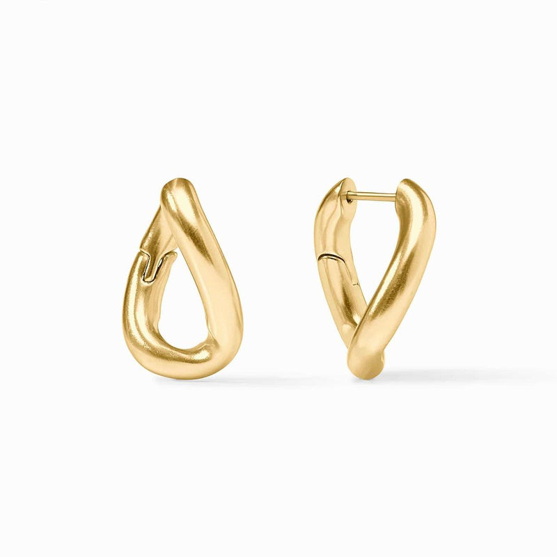 Dolce Hoop & Charm Earring-Iridescent Palmetto Green - ER1010GIJG00-Julie Vos-Renee Taylor Gallery