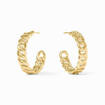 Dolce Hoop Earrings -Gold - HP125G-Julie Vos-Renee Taylor Gallery