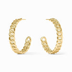 Dolce Hoop Earrings -Gold - HP125G-Julie Vos-Renee Taylor Gallery