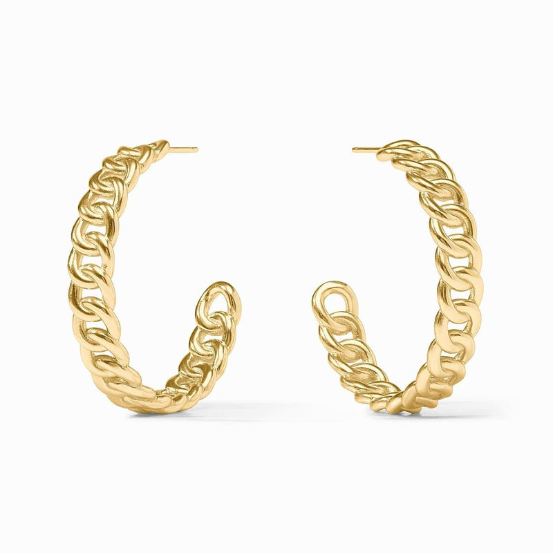 Dolce Hoop Earrings -Gold - HP125G-Julie Vos-Renee Taylor Gallery