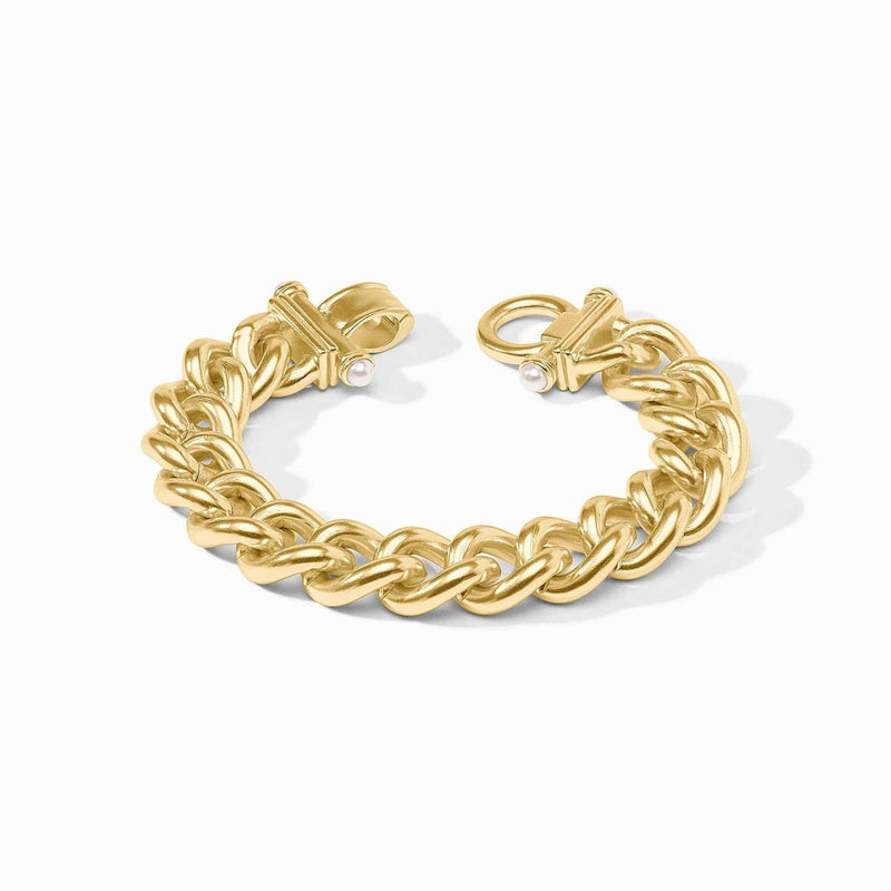 Dolce Link Bracelet-Pearl - BL246GPL00-Julie Vos-Renee Taylor Gallery