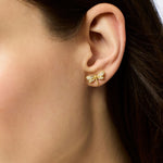 Dragonfly Pavé Stud Cubic Zirconia - ER1058GCZ00