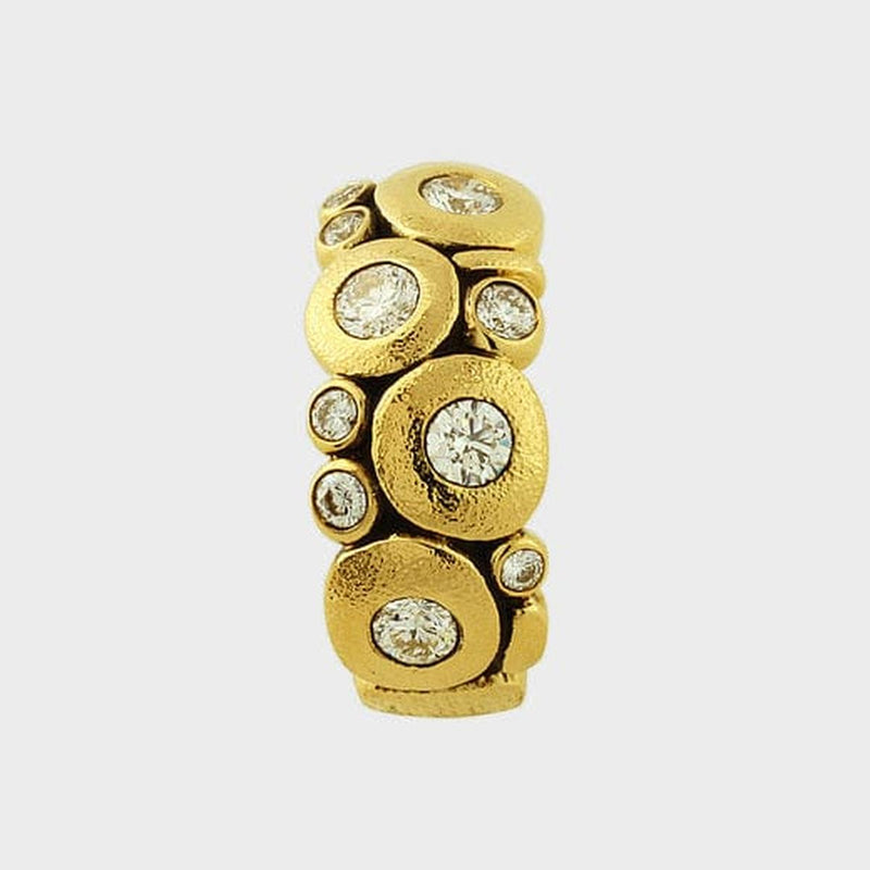 18K Candy Diamond Earrings - E-122D(HUG)-Alex Sepkus-Renee Taylor Gallery