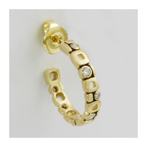 18K Micro Windows Diamond Earrings - E-139D (SM)-Alex Sepkus-Renee Taylor Gallery