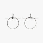 Origins Earrings - Silver Plated - E0034 MET00-CXC-Renee Taylor Gallery