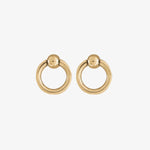 Hatch Earrings - Gold Plated - E0089 ORO00-CXC-Renee Taylor Gallery