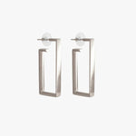 Big Ionian Earrings - Silver Plated - E0092 MET00-CXC-Renee Taylor Gallery