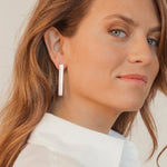 Big Ionian Earrings - Silver Plated - E0092 MET00-CXC-Renee Taylor Gallery