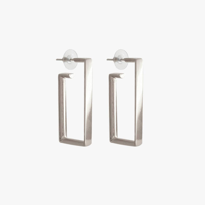 Big Ionian Earrings - Silver Plated - E0092 MET00-CXC-Renee Taylor Gallery