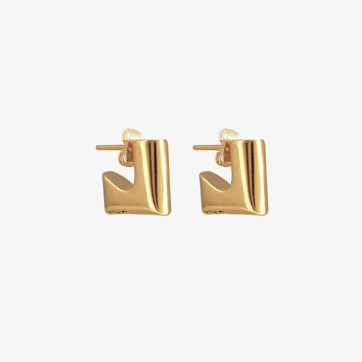 Mini Lavender Earrings - Gold Plated - E0098 ORO00-CXC-Renee Taylor Gallery