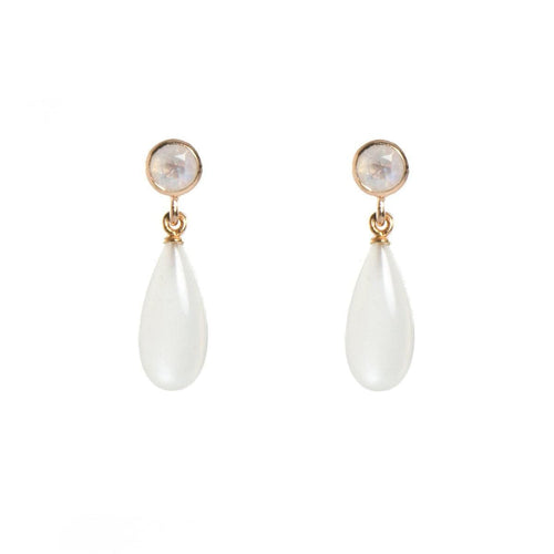 Rainbow Moonstone Drop Earrings - E0510-01-Joyla-Renee Taylor Gallery