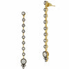 Linear Drop Earring - YRZE0256B-14K-Freida Rothman-Renee Taylor Gallery