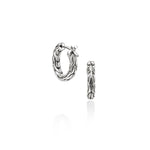 Essentials Silver Hoop Earrings 14mm - EB98922-John Hardy-Renee Taylor Gallery