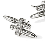 Spear Stud Earrings, Sterling Silver, Diamonds - EBP989562DI-John Hardy-Renee Taylor Gallery