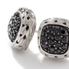Classic Chain Black Sapphire Stud Earring - EBS92372BLS-John Hardy-Renee Taylor Gallery