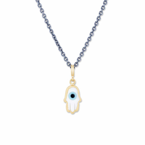 Evil Eye Pendant with Pearls by Lika Behar