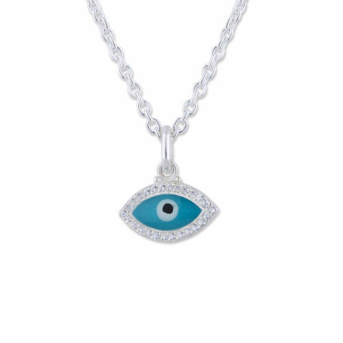 Evil Eye Pendant with Sapphire by Lika Behar