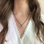 Evil Eye Pendant with Sapphire by Lika Behar