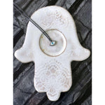 Evil Eye Pendant with Sapphire by Lika Behar