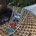 Evil Eye Pendant with Sapphire by Lika Behar