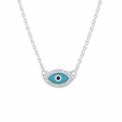 Evil Eye Pendant with Sapphire by Lika Behar