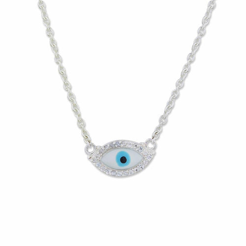 Evil Eye Pendant with Sapphire by Lika Behar