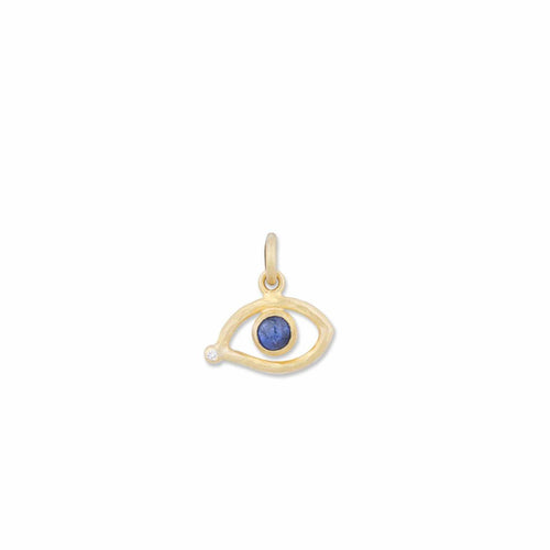 Evil Eye Pendant with Sapphire by Lika Behar