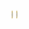 14K Yellow Gold Classic Round 15mm Diamond Huggies - EG13327Y45JJ-Gabriel & Co.-Renee Taylor Gallery