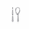 14K White Gold Diamond Drop Earrings - EG14611W45JJ-Gabriel & Co.-Renee Taylor Gallery