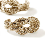 Love Knot 14K Gold Earrings - EGG98782-John Hardy-Renee Taylor Gallery