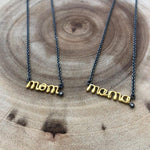 Expressions Mom Necklace with Diamond by Lika Behar