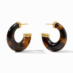 Madison Statement Hoop - Tortoiseshell-Julie Vos-Renee Taylor Gallery