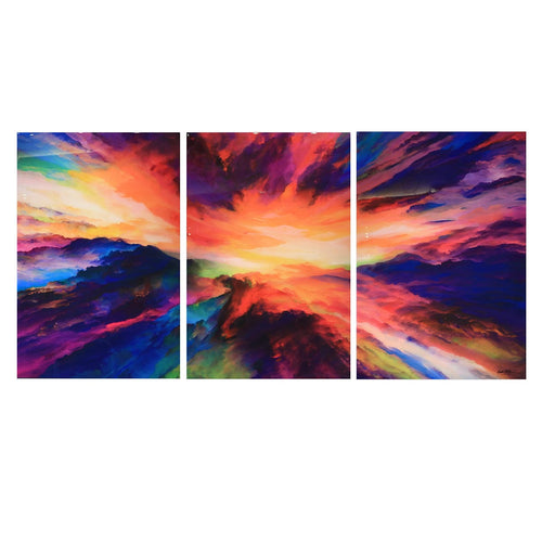 "Echo" Triptych-Karen Kohtz-Renee Taylor Gallery