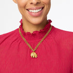 Elephant Pendant Necklace-Julie Vos-Renee Taylor Gallery