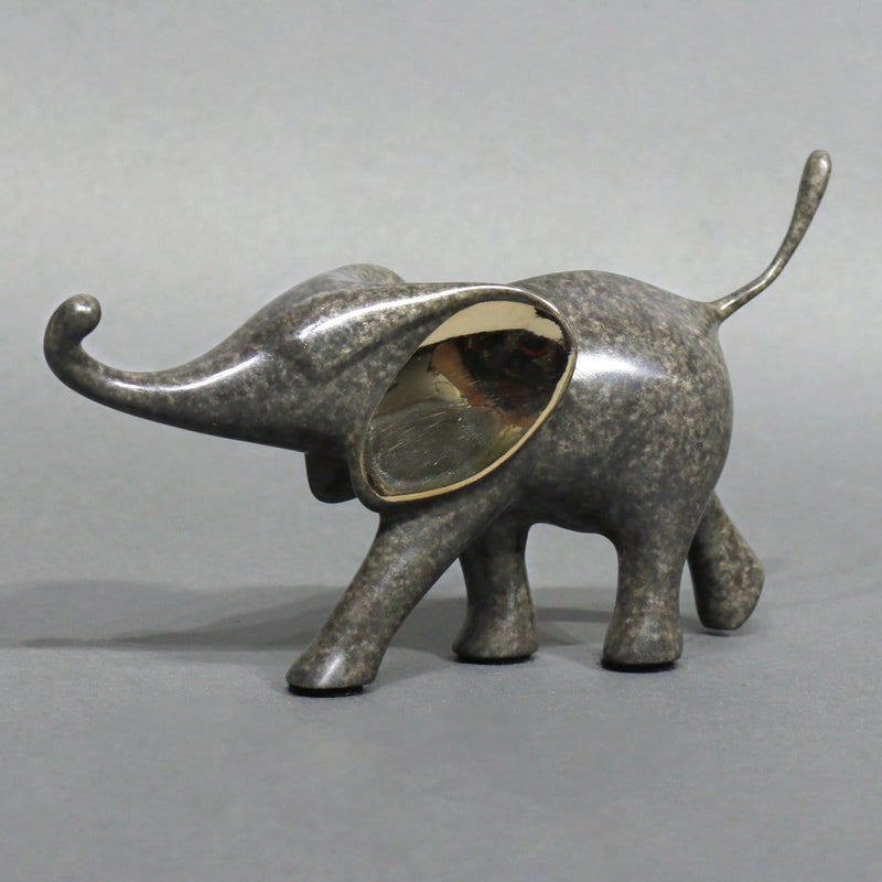 "Small Running Elephant"-Loet Vanderveen-Renee Taylor Gallery