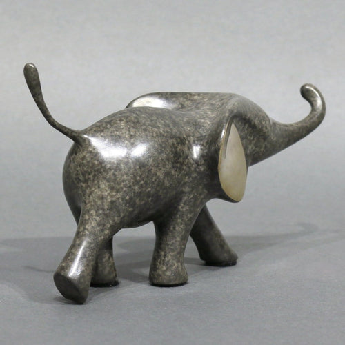 "Small Running Elephant"-Loet Vanderveen-Renee Taylor Gallery