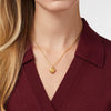 Esme Heart Solitaire Necklace - Cubic Zirconia-Julie Vos-Renee Taylor Gallery