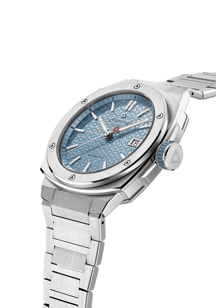 Extreme Men’s Automatic Stainless Steel Light Blue Dial Watch – AL-525LB3AE6B-Alpina-Renee Taylor Gallery