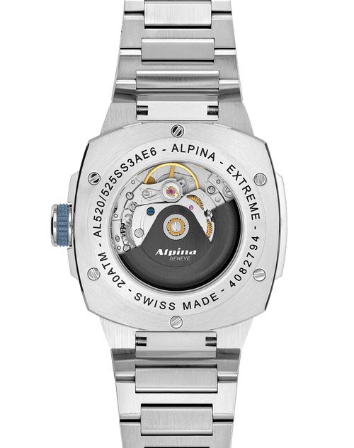 Extreme Men’s Automatic Stainless Steel Light Blue Dial Watch – AL-525LB3AE6B-Alpina-Renee Taylor Gallery