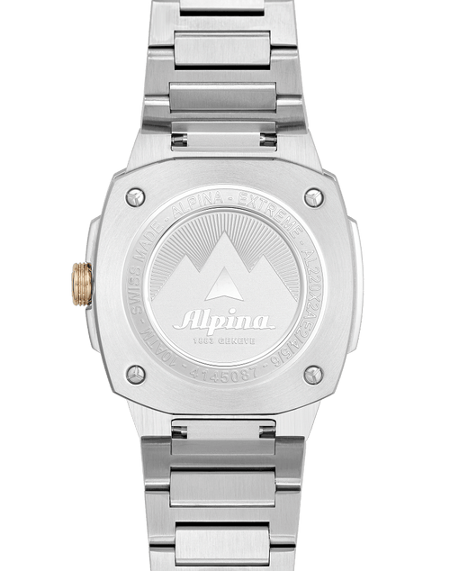 Extreme Lady’s Quartz Two-Tone Stainless Steel Silver Dial Watch – AL-220S2AE2B-Alpina-Renee Taylor Gallery